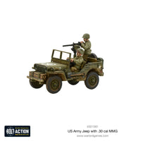 Bolt Action US Army Jeep with 30 Cal MMG -