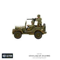 Bolt Action US Army Jeep with 30 Cal MMG -