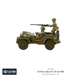 Bolt Action US Army Jeep with 50 Cal HMG -