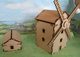 Continental Windmill and Workshop 15mm Scale