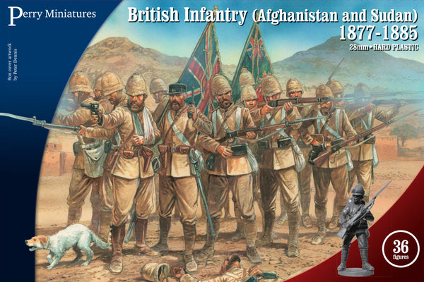 British Infantry in Afghanistan Sudan 1877-85 - Perry Miniatures