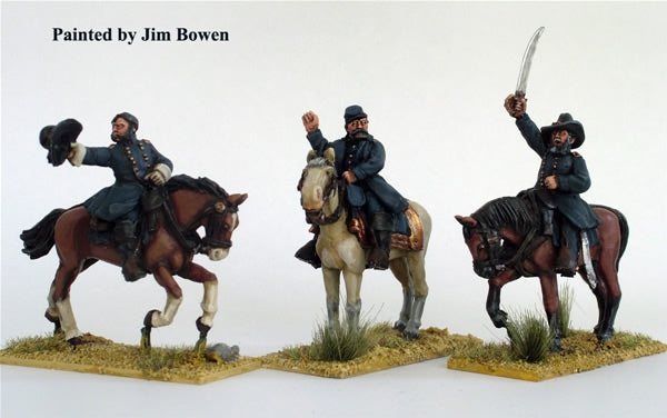 Perry Miniatures - American Civil War Union Generals Mounted