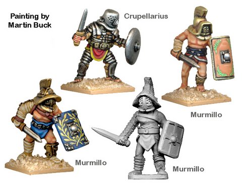 Crusader Ancient Gladiators - Murmillones & Crupellarius (4)