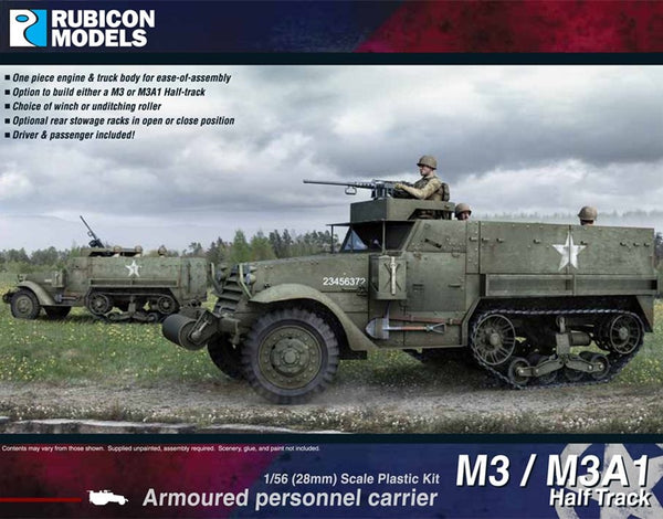 Rubicon Models - M3 / M3A1 Half Track