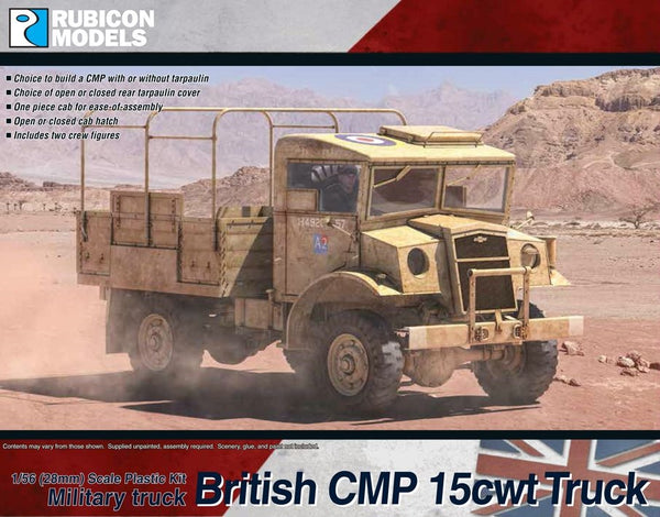 Rubicon Models - British CMP 15cwt Truck