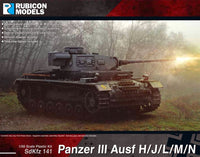 Rubicon Models - Panzer III Ausf H / J / L / M / N Medium Tank
