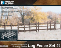 Rubicon Models - Log Fence Set #1