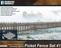 Rubicon Models - Picket Fence Set #1