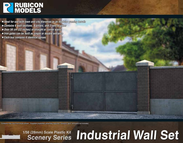 Rubicon Models - Industrial Wall Set