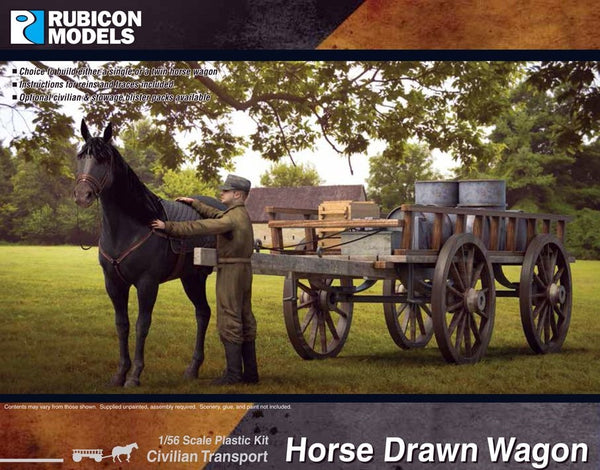 Rubicon Models - Horse Drawn Wagon