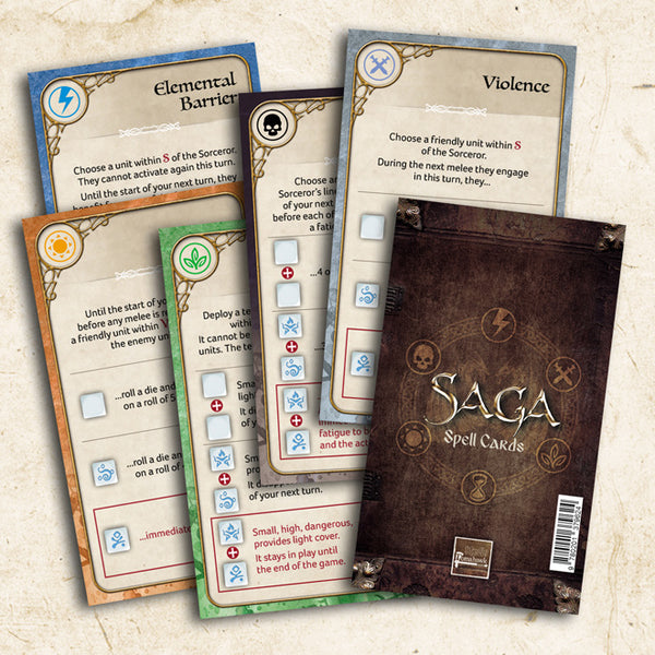 Saga - Age Of Magic Spell Cards (2nd Edition)