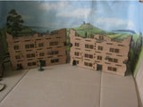 Large 4 Storey Factory Ruins 20mm Scale