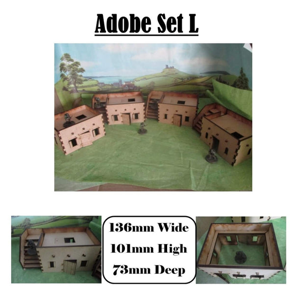 Adobe Set L 28mm Scale