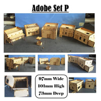 Adobe Set P 28mm Scale