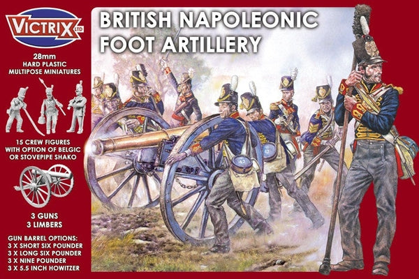 Victrix Miniatures - British Napoleonic Foot Artillery