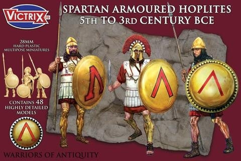 Victrix Miniatures - Spartan Armoured Hoplites 5th to 3rd Century