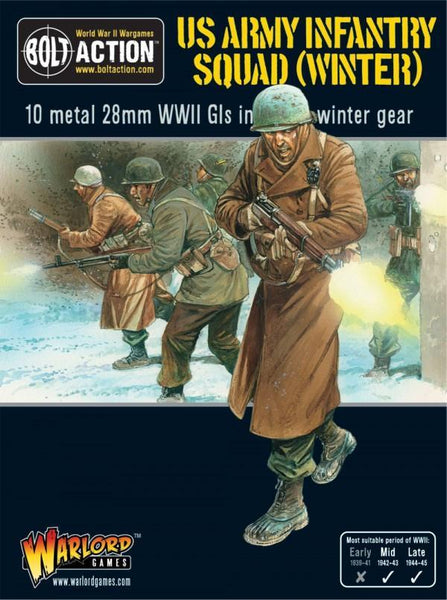 Bolt Action US Army Infantry Squad Winter