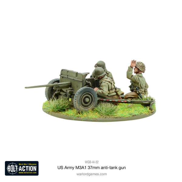 Bolt Action US Army M3A1 37mm anti-tank gun -