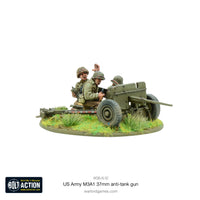 Bolt Action US Army M3A1 37mm anti-tank gun -