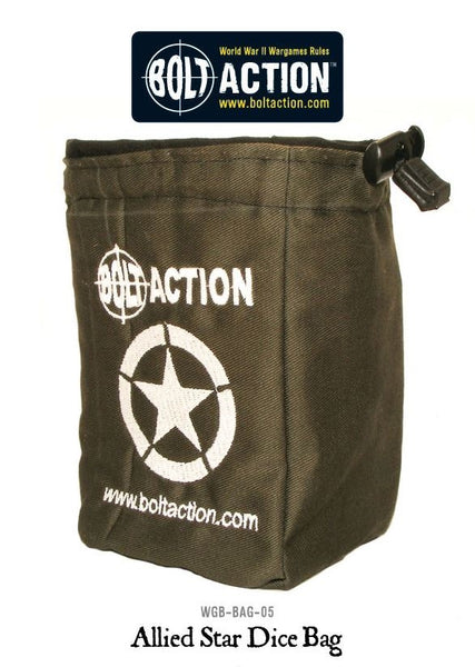 Bolt Action Dice Bag - Allied Star