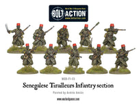 Bolt Action French Army Senegalese Tirailleurs Infantry section-