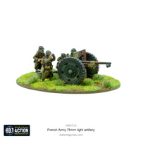 Bolt Action French Army 75mm light artillery -