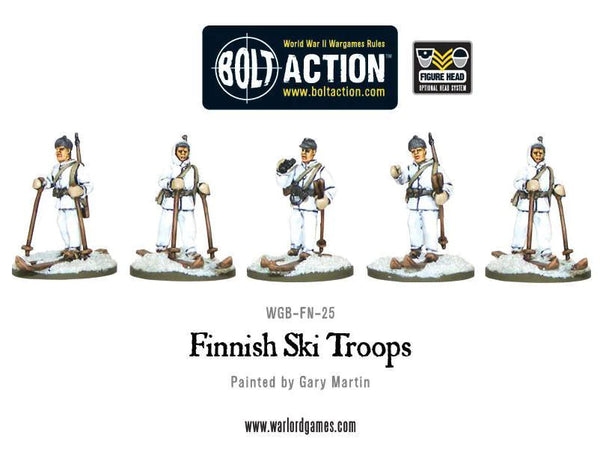 Bolt Action Finnish Ski Troops -