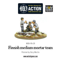 Bolt Action Finnish medium mortar team-