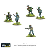 Bolt Action Italian Paracadutisti with German weapons -