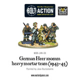 Bolt Action German Heer 120mm Heavy Mortar Team