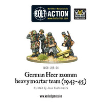 Bolt Action German Heer 120mm Heavy Mortar Team