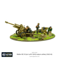 Bolt Action Waffen-SS 10.5cm LeFH 18/40 medium artillery (1943-45)