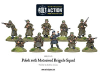 Bolt Action Polish 10th Motorised Brigade Squad-