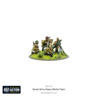 Bolt Action Soviet Army 120mm heavy mortar team