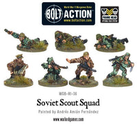 Bolt Action Soviet Army Scouts