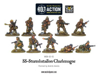 Bolt Action Sturmbataillon Charlemagne Squad