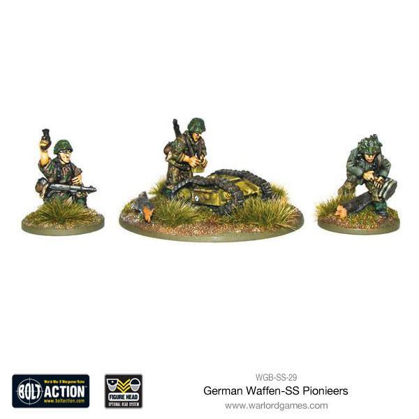 Bolt Action Waffen-SS Pioneers With Goliath