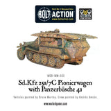 Bolt Action Sd.Kfz 251/7C Pionierwagen with Panzerbuchse 41 -