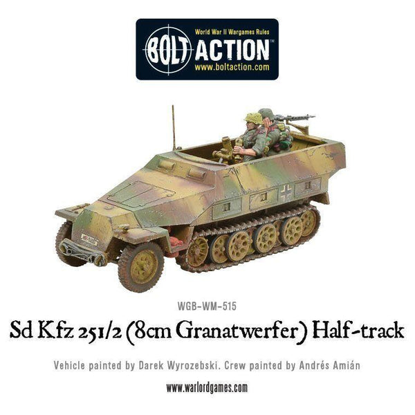 Bolt Action Sd.Kfz 251/2 Ausf D (8cm Granatwerfer) Half Track
