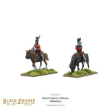 Mounted Napoleonic British Infantry Officers (Waterloo campaign)