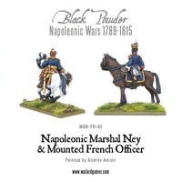 Napoleonic Marshal Ney & Mounted French Officer