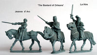 Agincourt: Jeanne d' Arc, La Hire, 'Bastard of Orleans' (all mounted) -