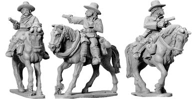 Artizan Wild West - 7th Cavalry w/ Pistols (Mounted)