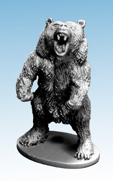 Frostgrave Bear rearing to attack -