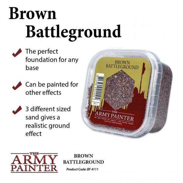 Army Painter - Brown Battleground Basing