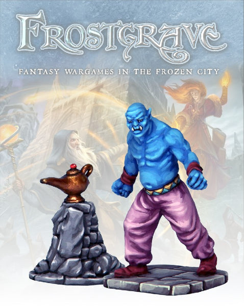 Frostgrave Genie & Lamp -