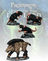 Frostgrave Boar & Giant Rats -
