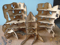 5 Storey Ruin Set 28mm Scale