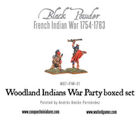 French Indian War 1754-1763: Woodland Indians War Party
