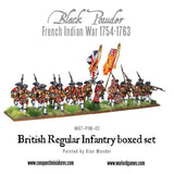 French Indian War 1754-1763: British Regular Infantry